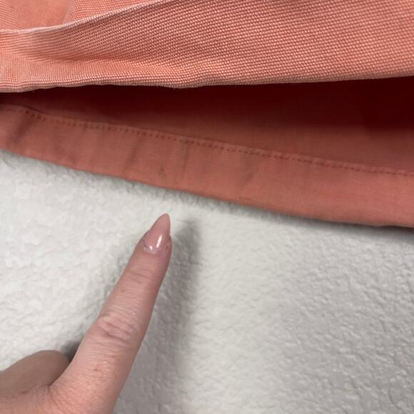 Anthropologie Pilcro Relaxed Pleated Shorts Coral Size 27 Summer Casual - Picture 9 of 15